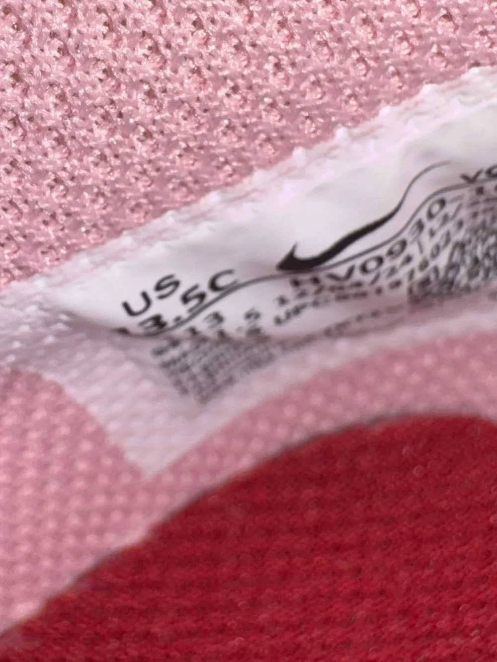 NIKE Girls Pink Sneakers - Size 13.5